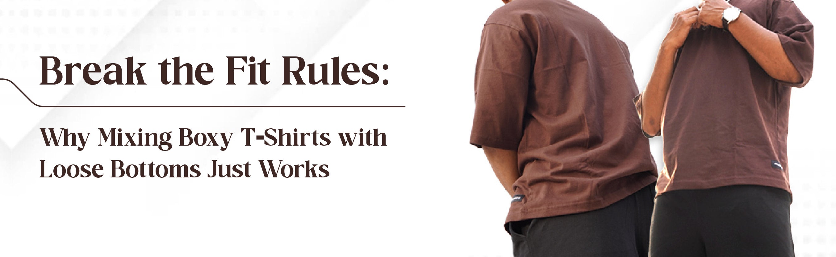 Break the Fit Rules: Why Mixing Boxy T-Shirts with Loose Bottoms Just Works